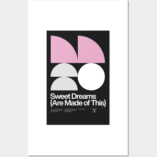 Sweet Dreams (Are Made of This) Inspired Lyrics Design Posters and Art